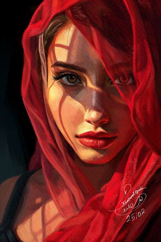 RedWomanPortrait