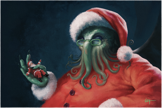 Cthulu Claus - Holiday Snack