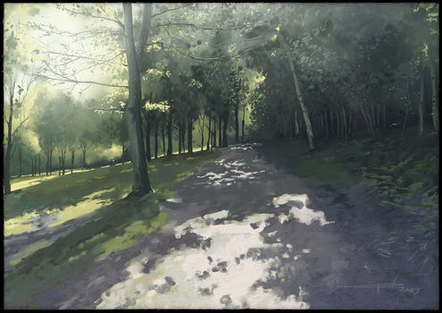 Spattered light