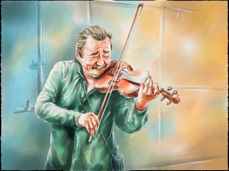 Old Violinist