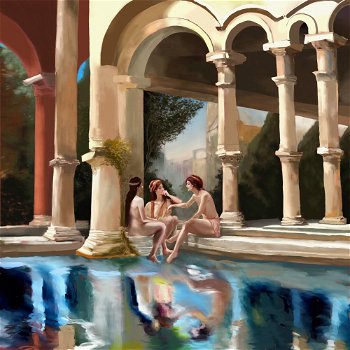 Discussion at the thermal baths