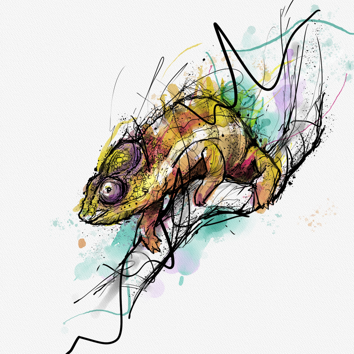 Chameleon by Bryan Sanchez M