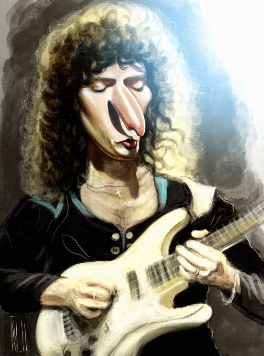 Ritchie Blackmore by Manny Aveti