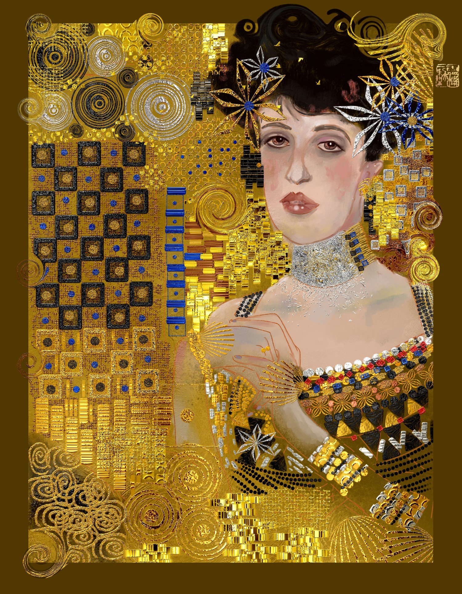 In the Footsteps of Gustav Klimt and Art Nouveau Movement