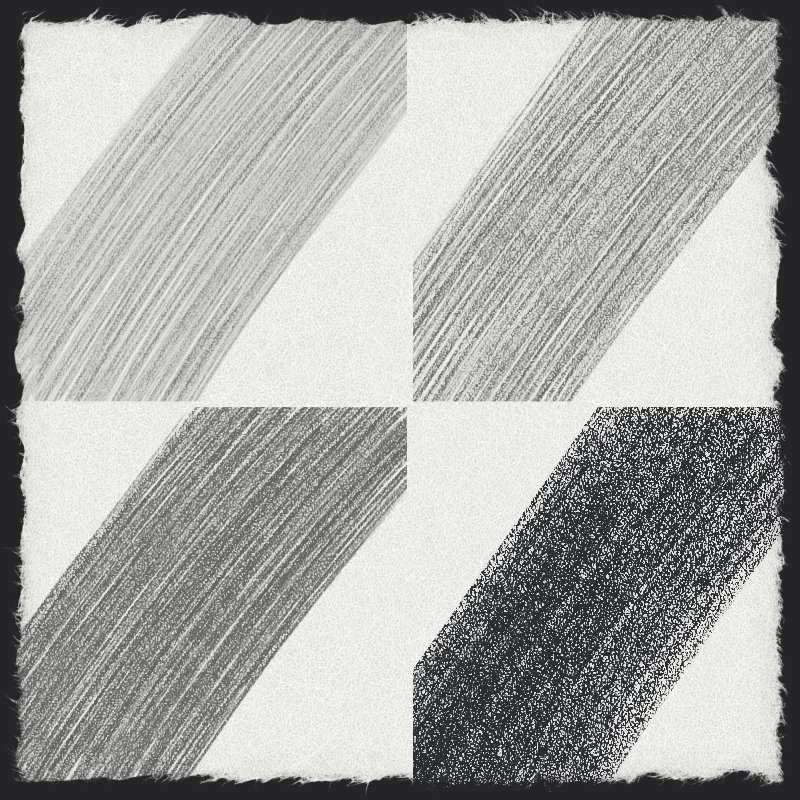 WK10 - Pencil & Charcoal on Washi Kozo paper