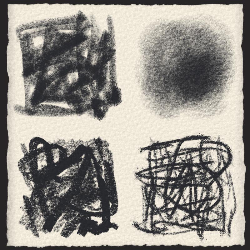 RH08 - Charcoal of Rough Expressive
